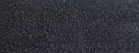 供应编机上的黑短绒糙面带